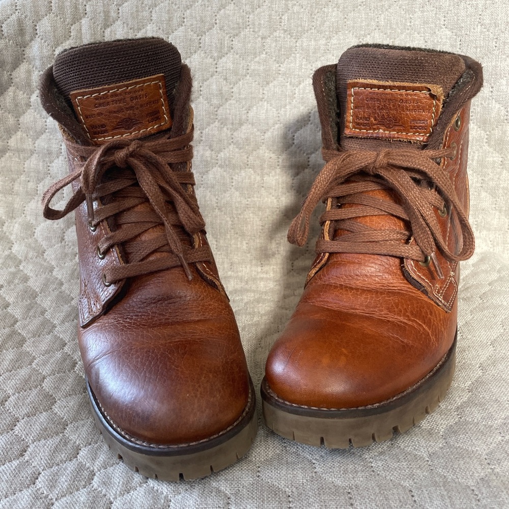 Bull Boxer Brown Geri Bootie